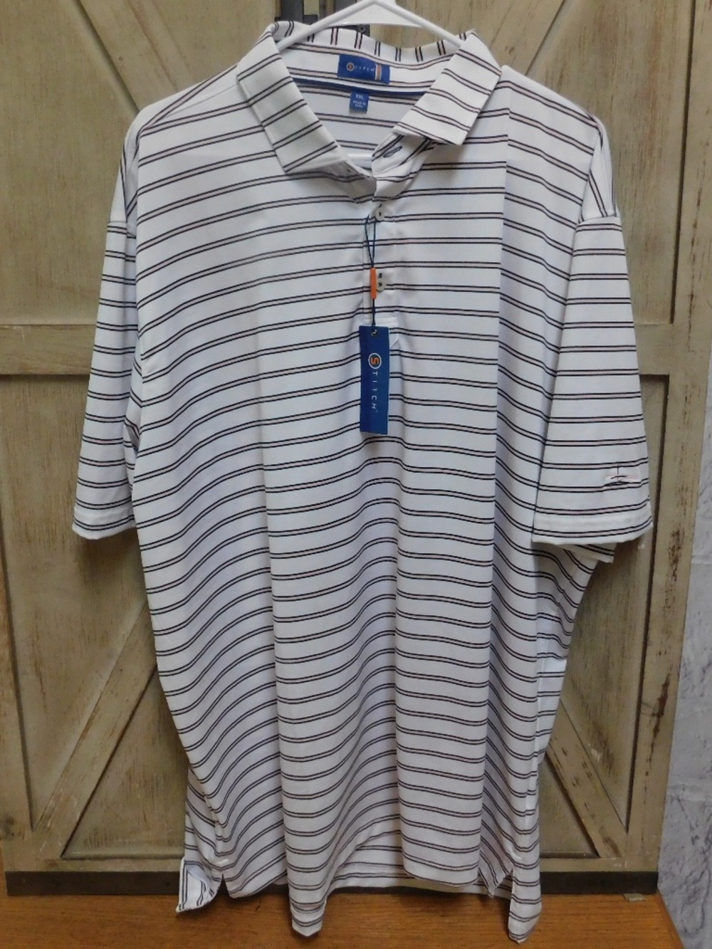 Stitch NWT Golf Polo Digital Pink Performance Made in Peru XXL